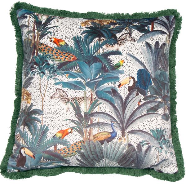 Cao Ferao tropical bird cushion
