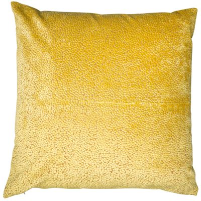 Bingham mustard cushion