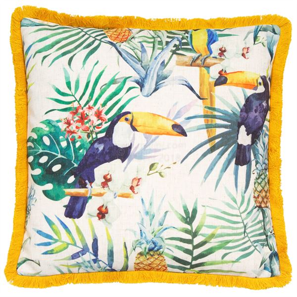 Travis multicoloured cushion