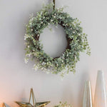 Leaves & Berry Faux Christmas Wreath