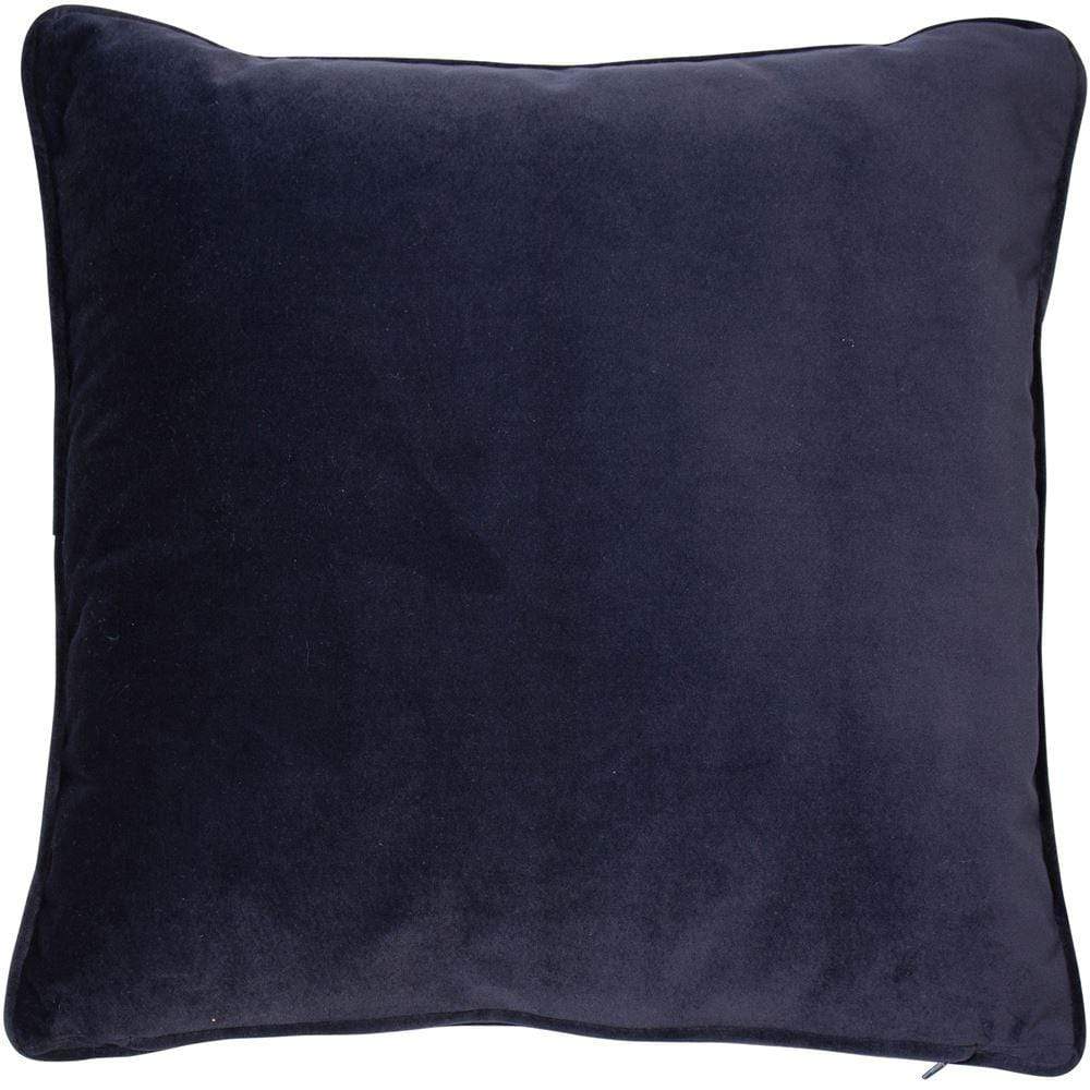 Luxe Navy Velvet Cushion